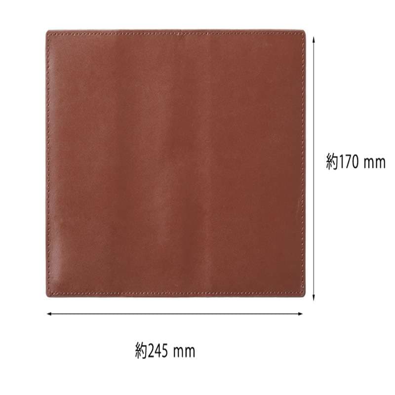 上質レザーブックカバー 三色展開 a5(24.5*17)